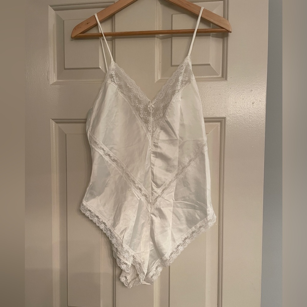 Vintage Custom Made Silk Teddy